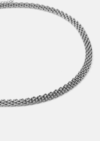 Collier Twilight Chain Choker – Plaqué argent