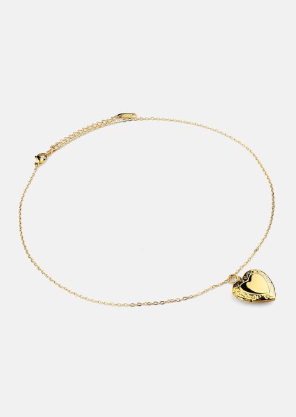Collier Golden Heart Mini - 18k Plaqué or
