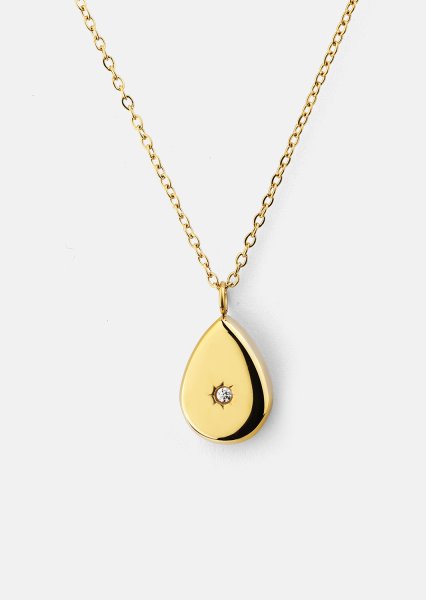 Collier Aurora Drop - 18k Plaqué or