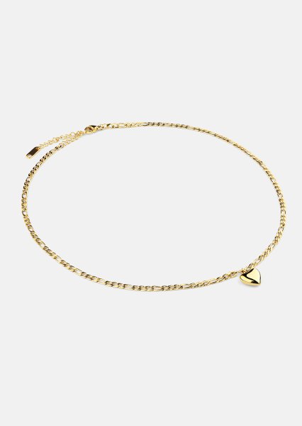 Collier Heart of Gold – 18k Plaqué or