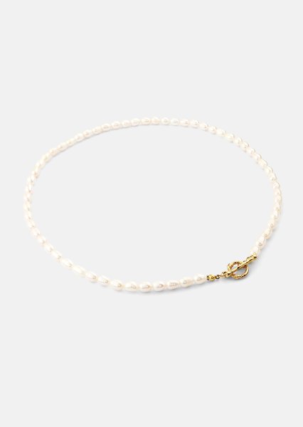 Collier Classic Pearl - 18k Plaqué or