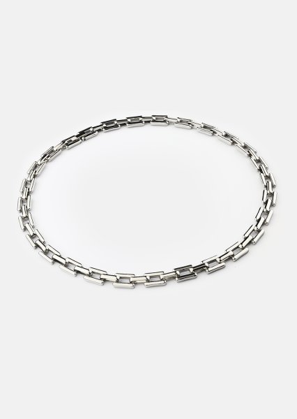 Collier Chain Link – Plaqué argent