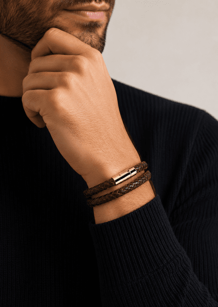 Bracelet en cuir Grit Aura