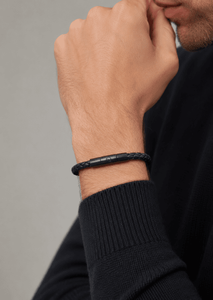 Bracelet en cuir Maverick Forge