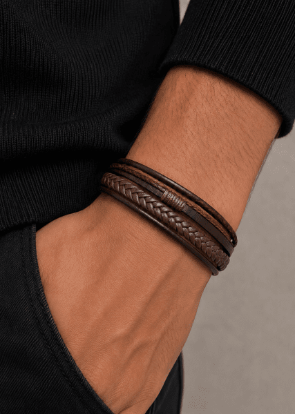 Bracelet en cuir Valor Strand