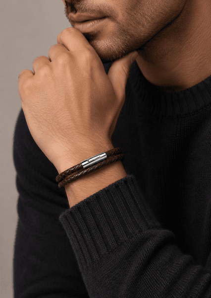 Bracelet en cuir Vanguard Twist