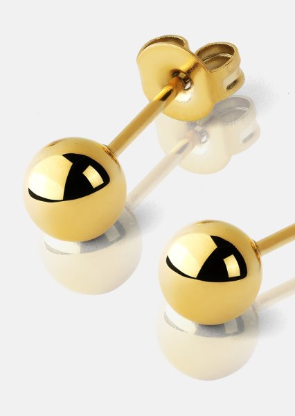 Timeless Orb Earrings - 18k Plaquées or