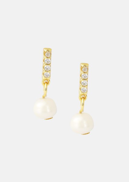 Lacona Boucle d'oreille - 18k Plaquée or