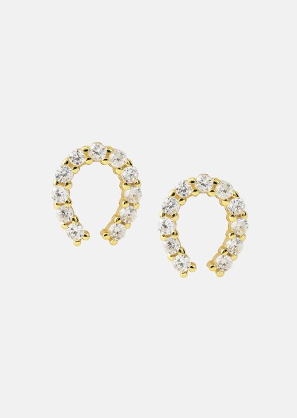 Boucle d’oreille Golden Hoof - 18k Plaquée or