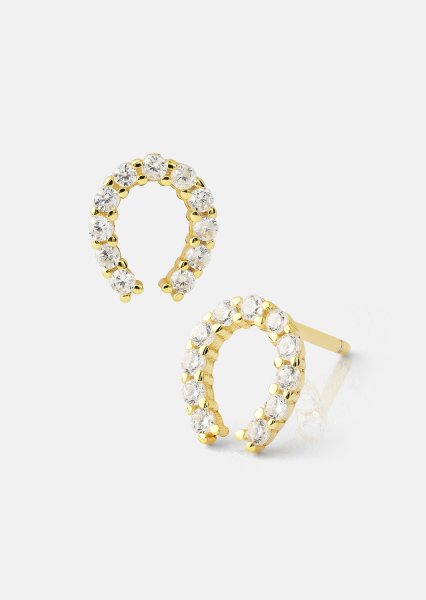 Boucle d’oreille Golden Hoof - 18k Plaquée or