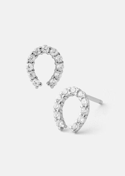 Boucle d’oreille Golden Hoof - Plaquée argent