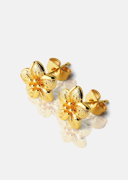 Boucle d’oreille Flores - 18k Plaquée or