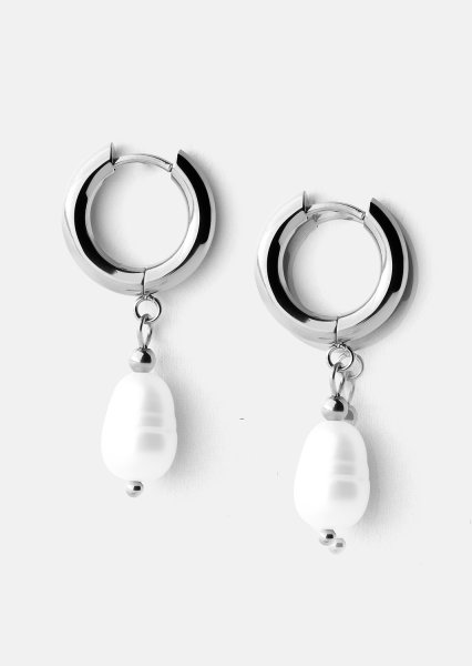 Boucle d’oreille Ocean - Plaquée argent