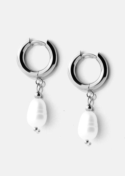 Boucle d’oreille Ocean - Plaquée argent