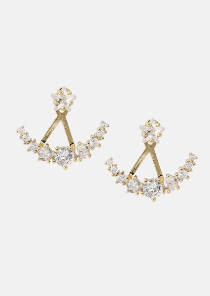 Boucle d'oreille Glimra - 18k Plaquée or