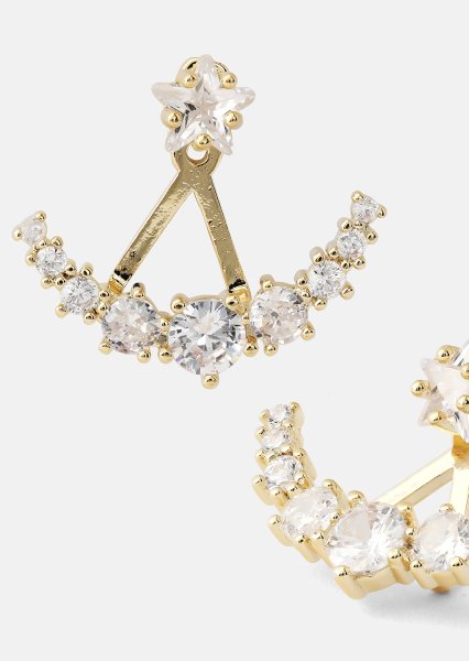 Boucle d'oreille Glimra - 18k Plaquée or