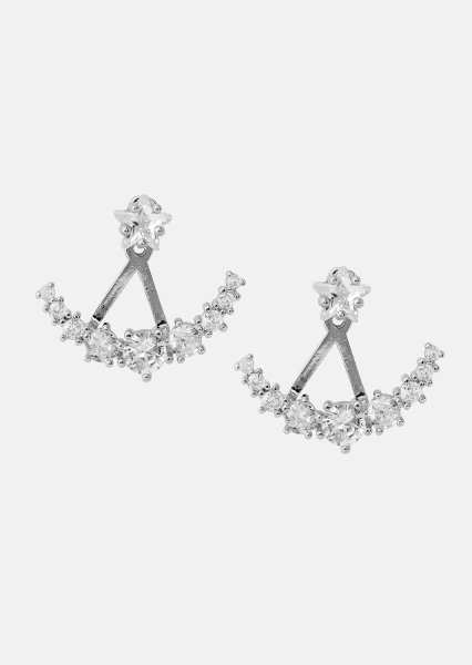 Boucle d'oreille Glimra - Plaquée argent