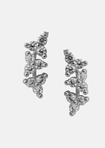 Aurielle Boucles d’oreilles – Plaquées argent
