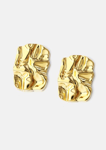 Boucle d’oreille Lava - 18k Plaquée or