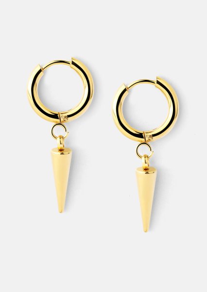Boucle d’oreille Spike – 18k Plaquée or