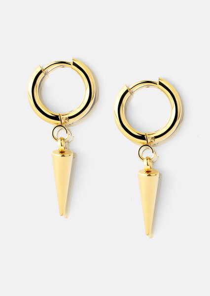 Boucle d’oreille Spike – 18k Plaquée or