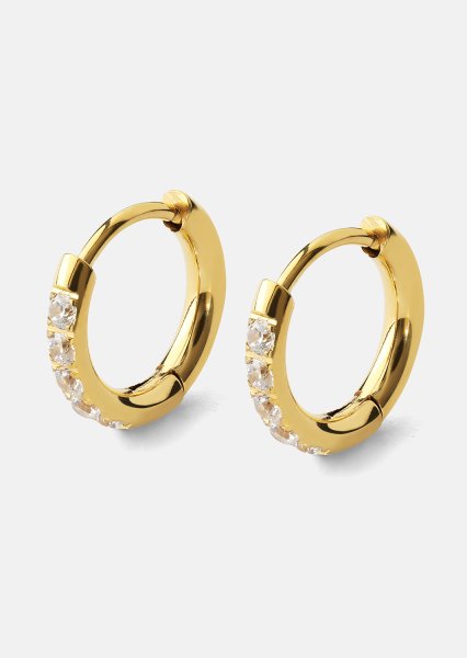 Boucle d’oreille Sparklingers - 18k Plaquée or
