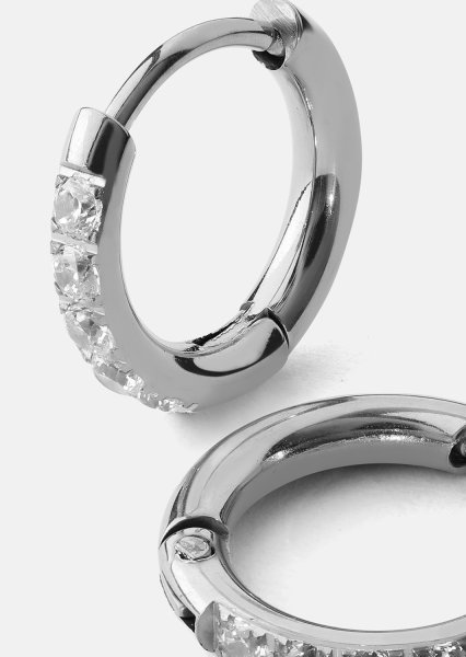 Boucle d’oreille Sparklingers - Plaquée argent