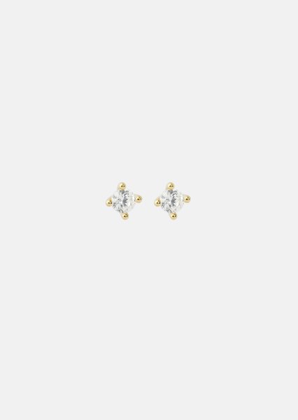 Boucle d'oreille Luxe Whisper - 18k Plaquée or
