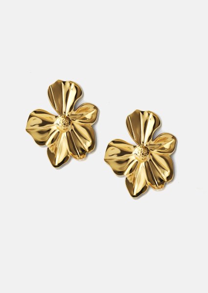 Florina Boucles d'oreilles - 18k Plaquées or