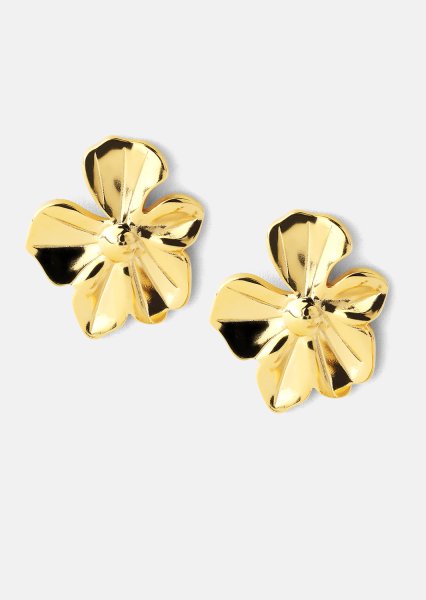 Florabella Boucles d'oreilles - 18k Plaquées or