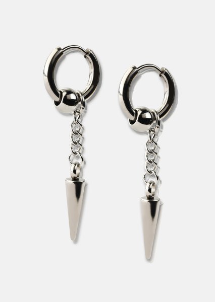 Boucle d’oreille Spike Long - Plaquée argent