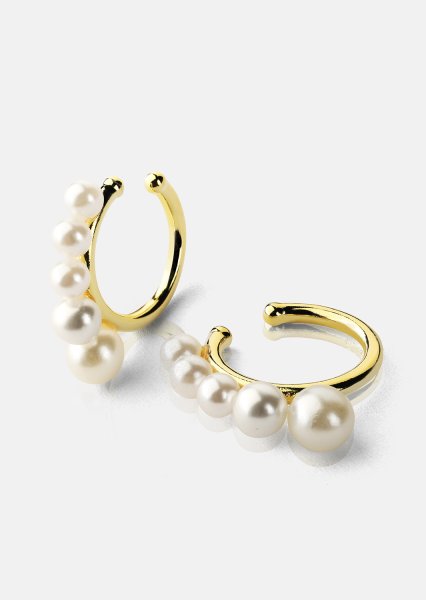 Boucle d’oreille Perlina - Plaqué Or 18k