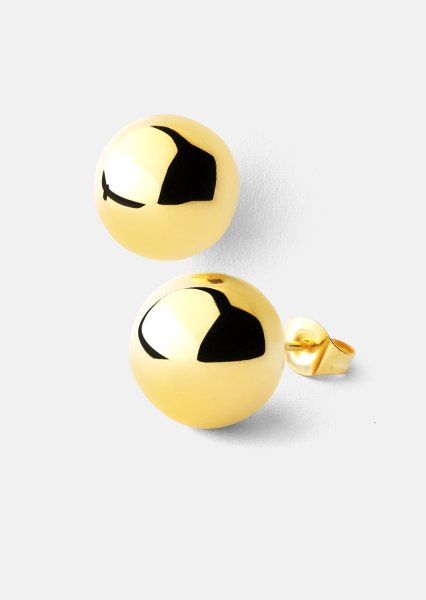 Orb Earrings - 18k Plaquées or