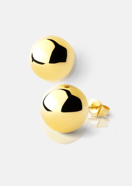 Orb Earrings - 18k Plaquées or