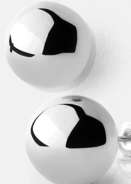Orb Earrings - Plaquées argent