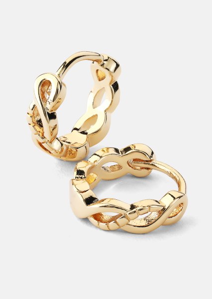Boucles d’oreilles Harmony - 18k Plaquées or