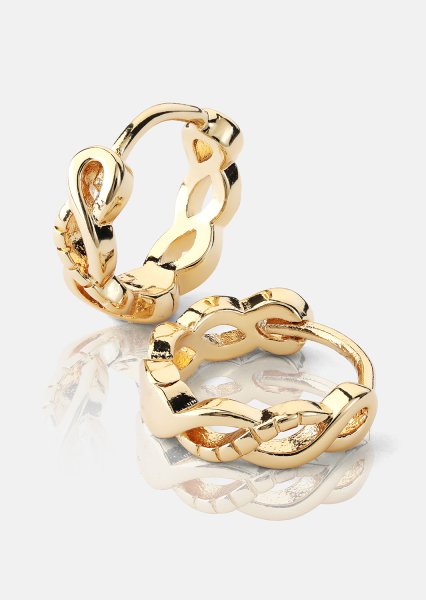 Boucles d’oreilles Harmony - 18k Plaquées or