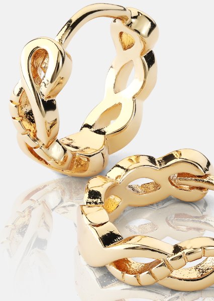 Boucles d’oreilles Harmony - 18k Plaquées or