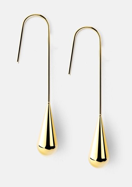 Boucle d’oreille Golden Drop Elegance - 18k Plaquée or