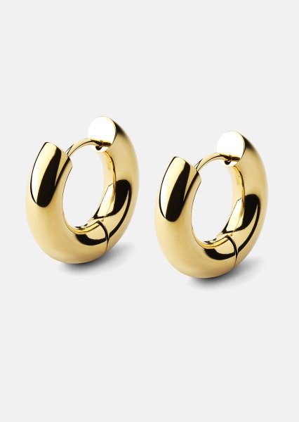 Boucles d’oreilles Bold Glow – 18k Plaquées or