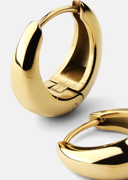 Boucles d’oreilles Bold Mini – 18k Plaquées or