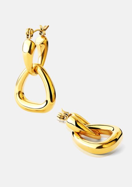 Boucles d’oreilles Elegant Drop – 18k Plaquées or