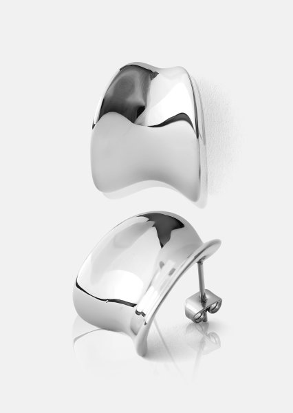 Boucles d’oreilles Aurora – Plaquées argent