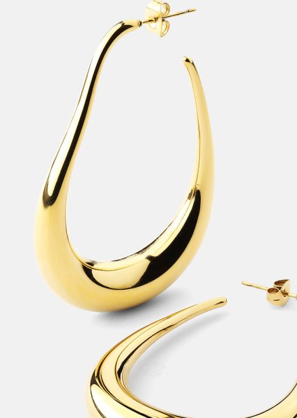 Boucles d’oreilles Tear of Gold - 18k Plaquées or