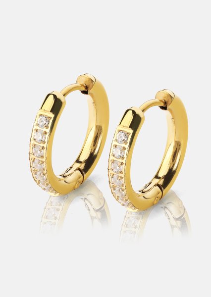 Boucles d’oreilles Golden Spark – 18k Plaquées or