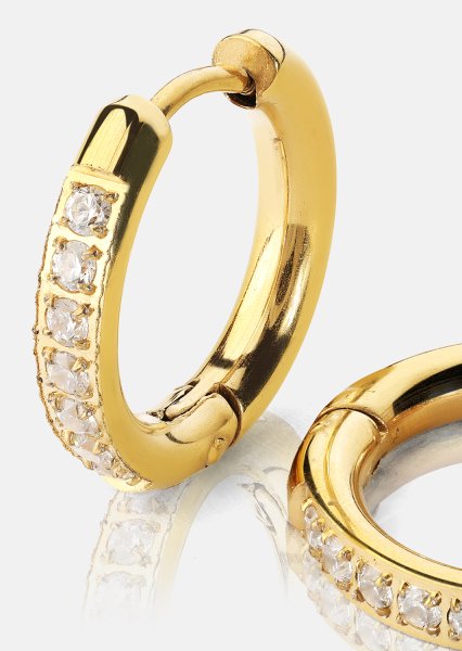 Boucles d’oreilles Golden Spark – 18k Plaquées or