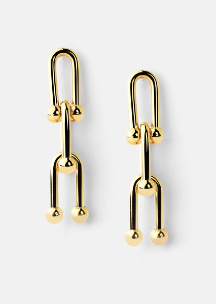 Boucles d’oreilles – 18k Plaquées or