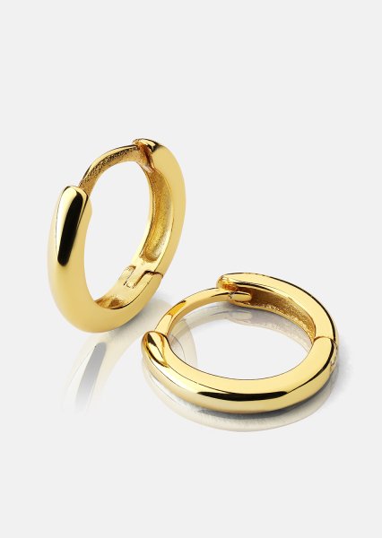 Boucles d’oreilles Mini Hoops - 18k Plaquées or