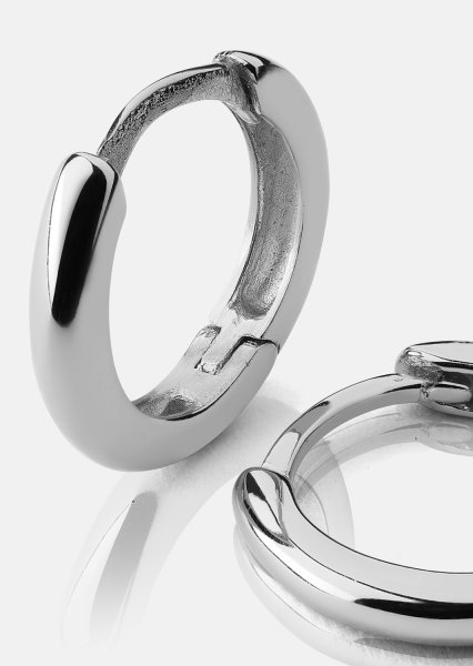Boucles d’oreilles Mini Hoops - Plaquées argent