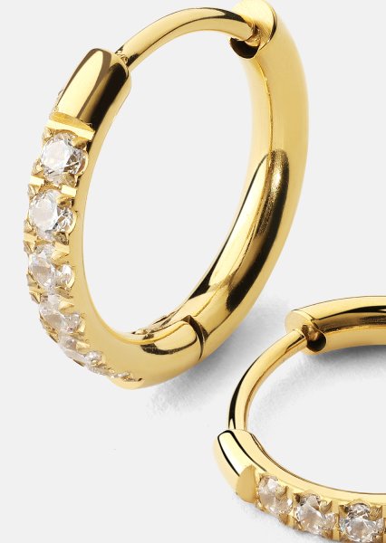 Pendentif Lumira Halo - 18k Plaquées or